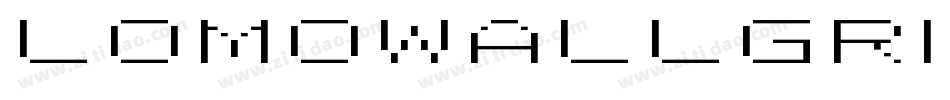 LomoWallGrid LT Std 52字体转换